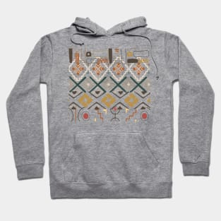 Formidable illustration en mosaïque berbère Hoodie